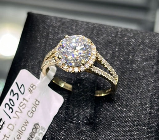 Double Band 2.5 - 14k yellow gold - 13036Y