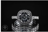 2.5ct D/VVS1 107311407 - 14KW - Moissanite - 13048W-6