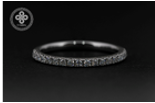 O Band - 14KW - Moissanite - 13052W-7