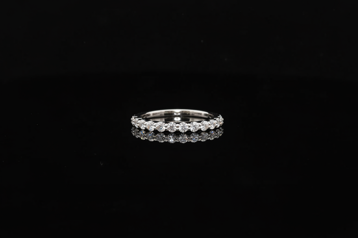 0.50ctw E/VS1 Band - S925 - Lab Diamond - 26116-7-1