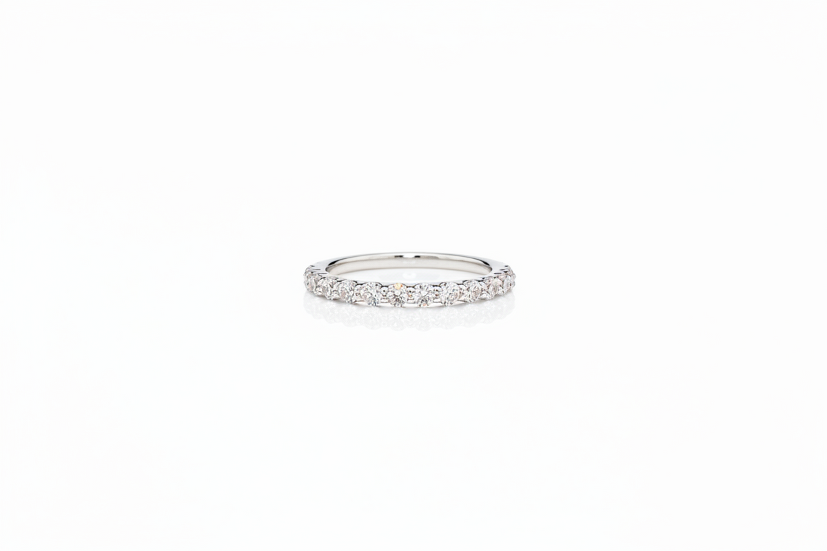 0.50ctw E/VS1 Band - S925 - Lab Diamond - 26116-7-1