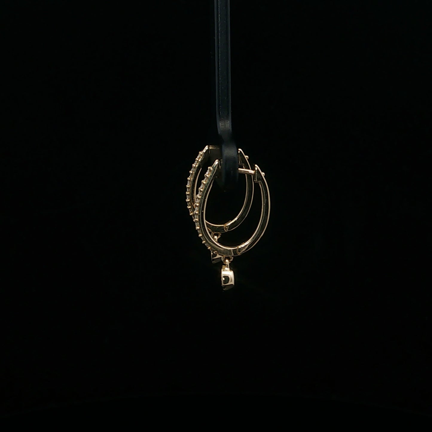 0.36ctw G/SI2 Mini Drop - 14KY - Natural Diamond - 64174
