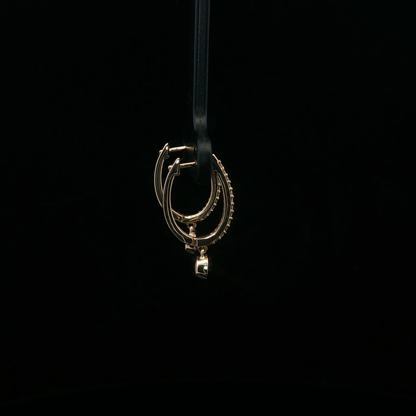 0.36ctw G/SI2 Mini Drop - 14KY - Natural Diamond - 64174