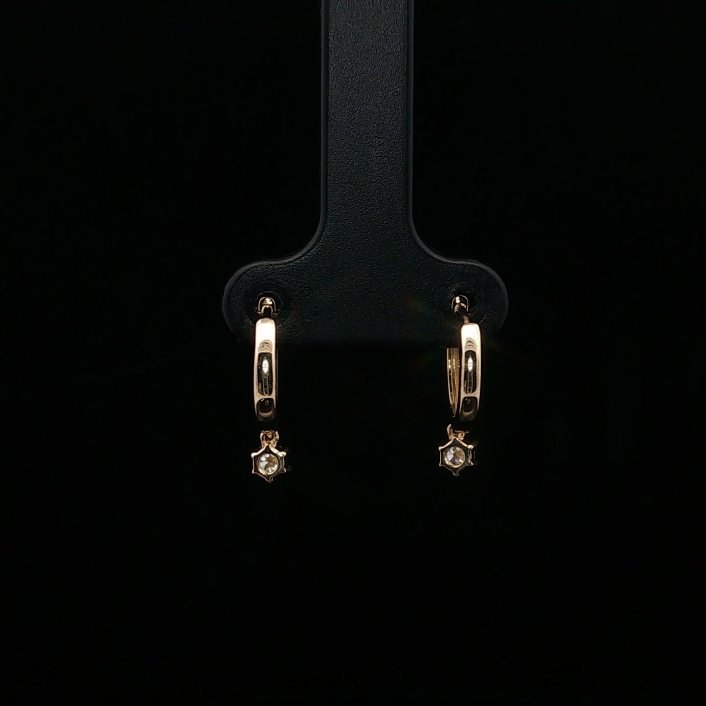 0.25ctw G/SI2 Mini Drop - 14KY - Natural Diamond - 64184
