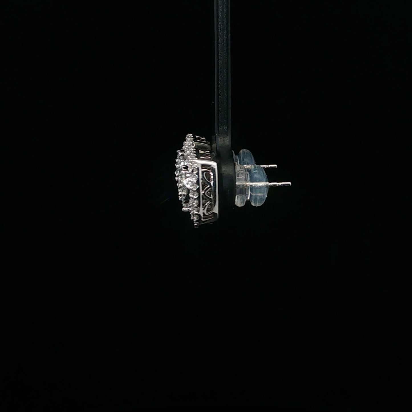 1.00ctw G/SI2 Square Double Halo - 10KW - Natural Diamond - 64186