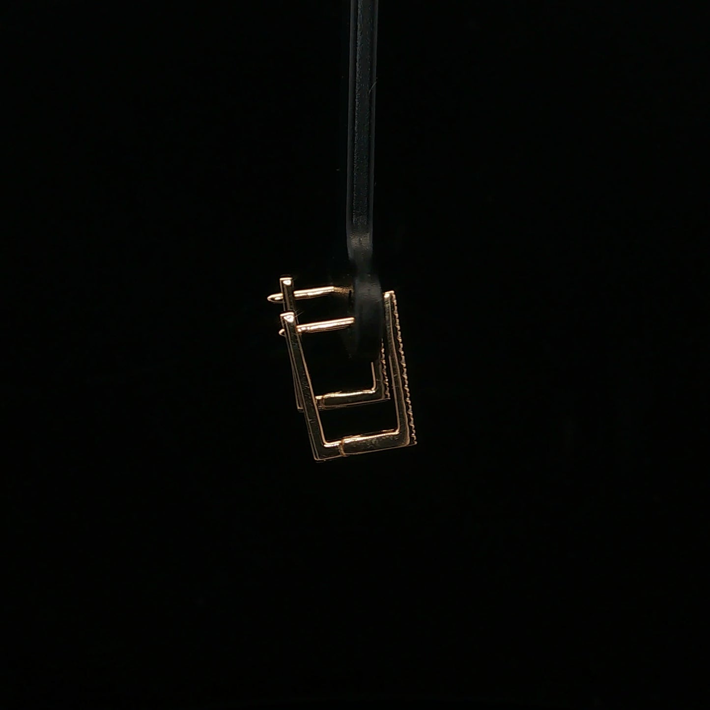 0.10ctw G/I1 Square Huggies - 14KY - Natural Diamond - 64185-3