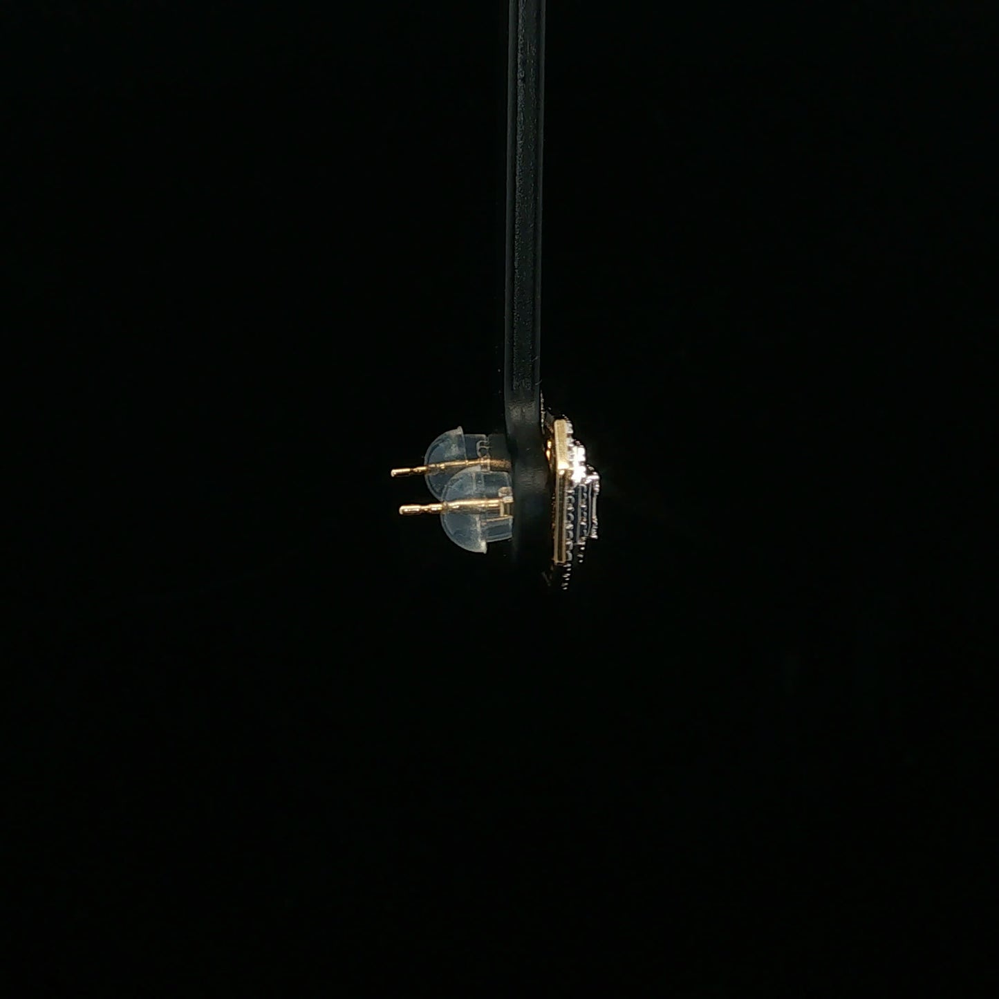 0.57ctw H/Si2 Square Double Halo - 10KW/Y - Natural Diamond - 64189