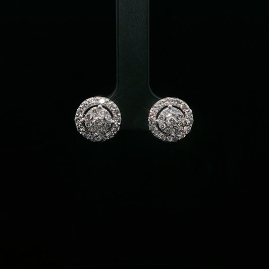 1.00ctw G/SI1 Cluster Halo - 10KW - Natural Diamond - 64190-3