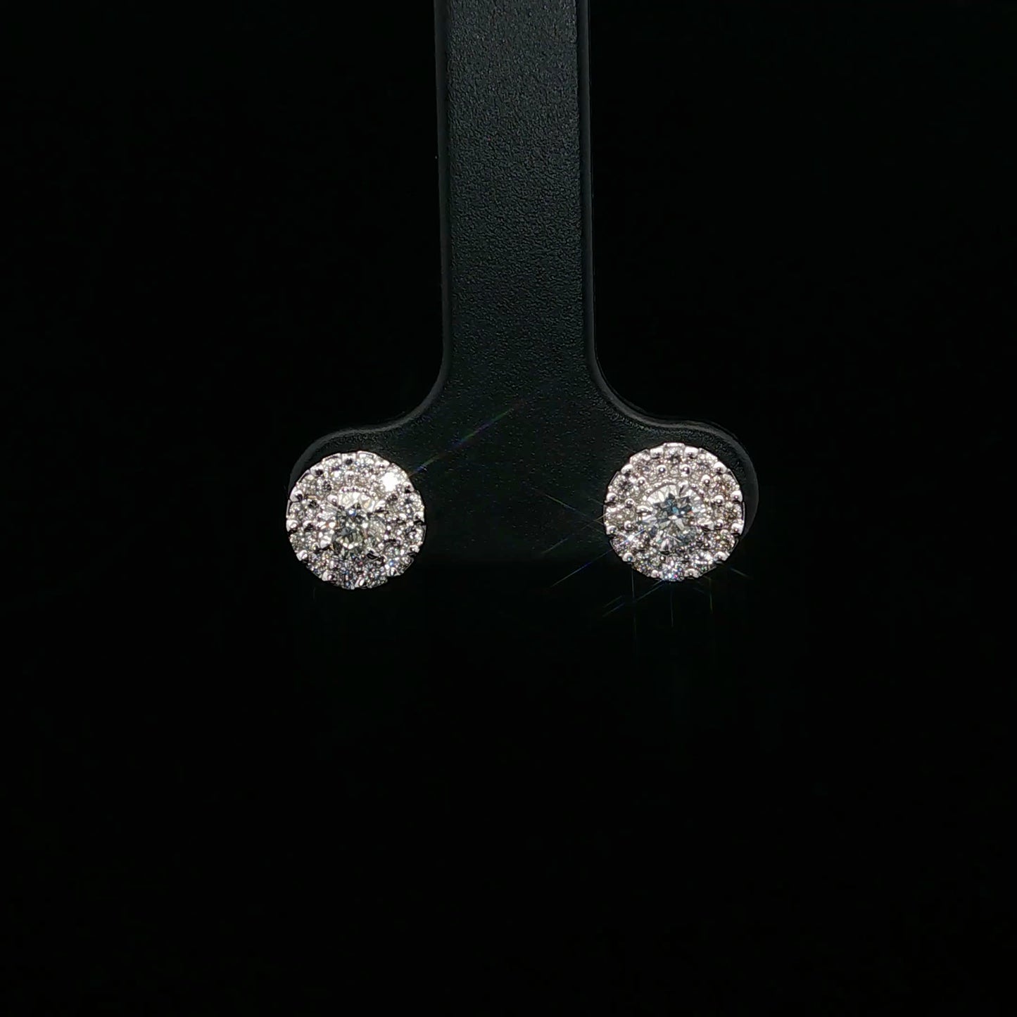 0.50ctw G/SI2 Mini Halo - 10KW - Natural Diamond - 64204