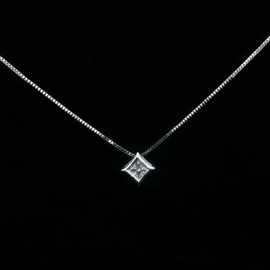 0.25ct G/SI1 Star Princess - 14KW - Natural Diamond - 64206-9