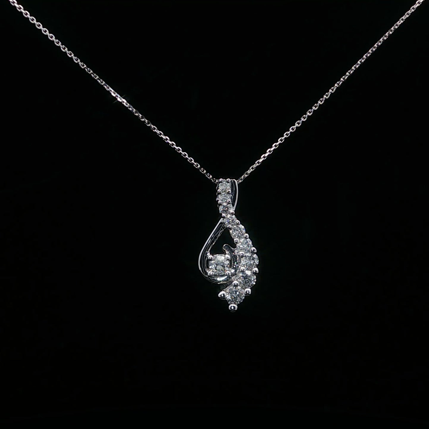 0.38ctw G/SI2 Journey Side - 10KW - Natural Diamond - 64215