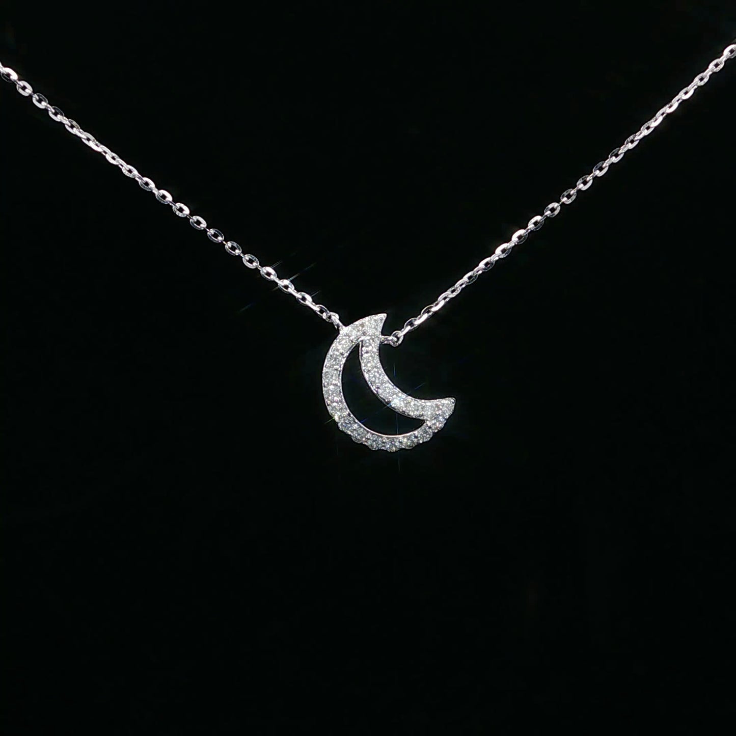 0.15ctw G/I1 Moon - 14KW - Natural Diamond - 64221