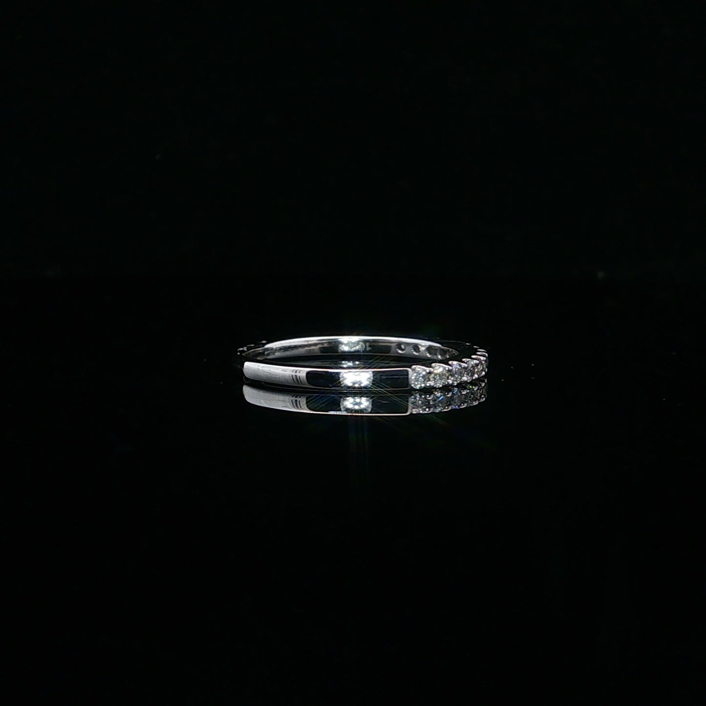 0.25ctw G/I1 Classic Band - 10KW - Natural Diamond - 64079-7-19