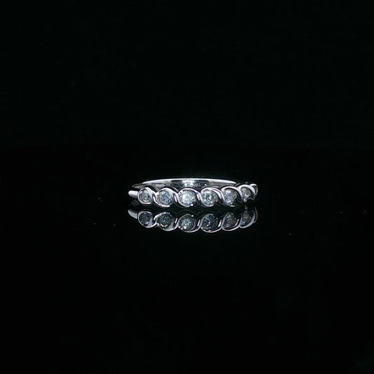 0.25ctw G/I1 Woven Band - 10KW - Natural Diamond - 64082-7-3