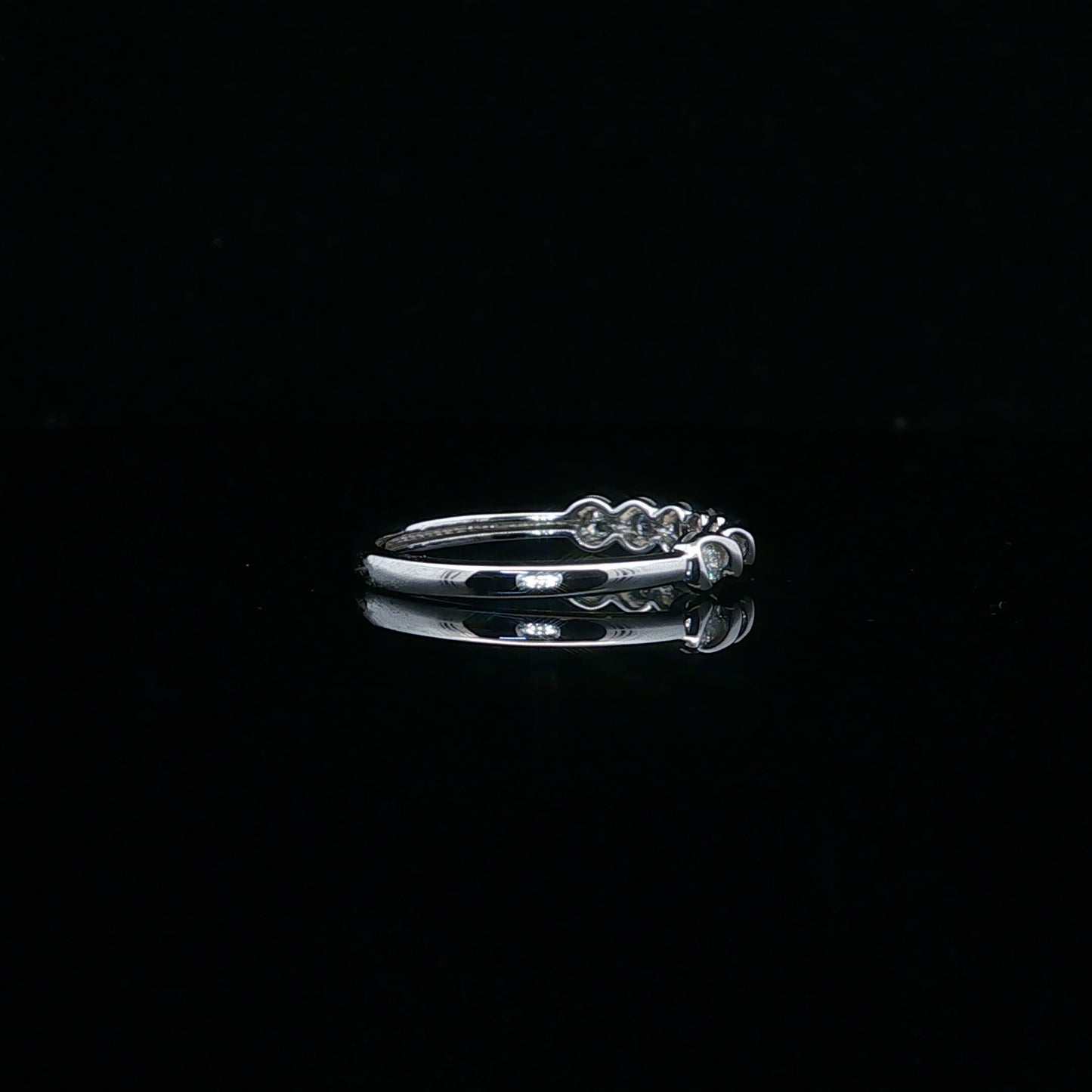 0.25ctw G/I1 Woven Band - 10KW - Natural Diamond - 64082-7-3