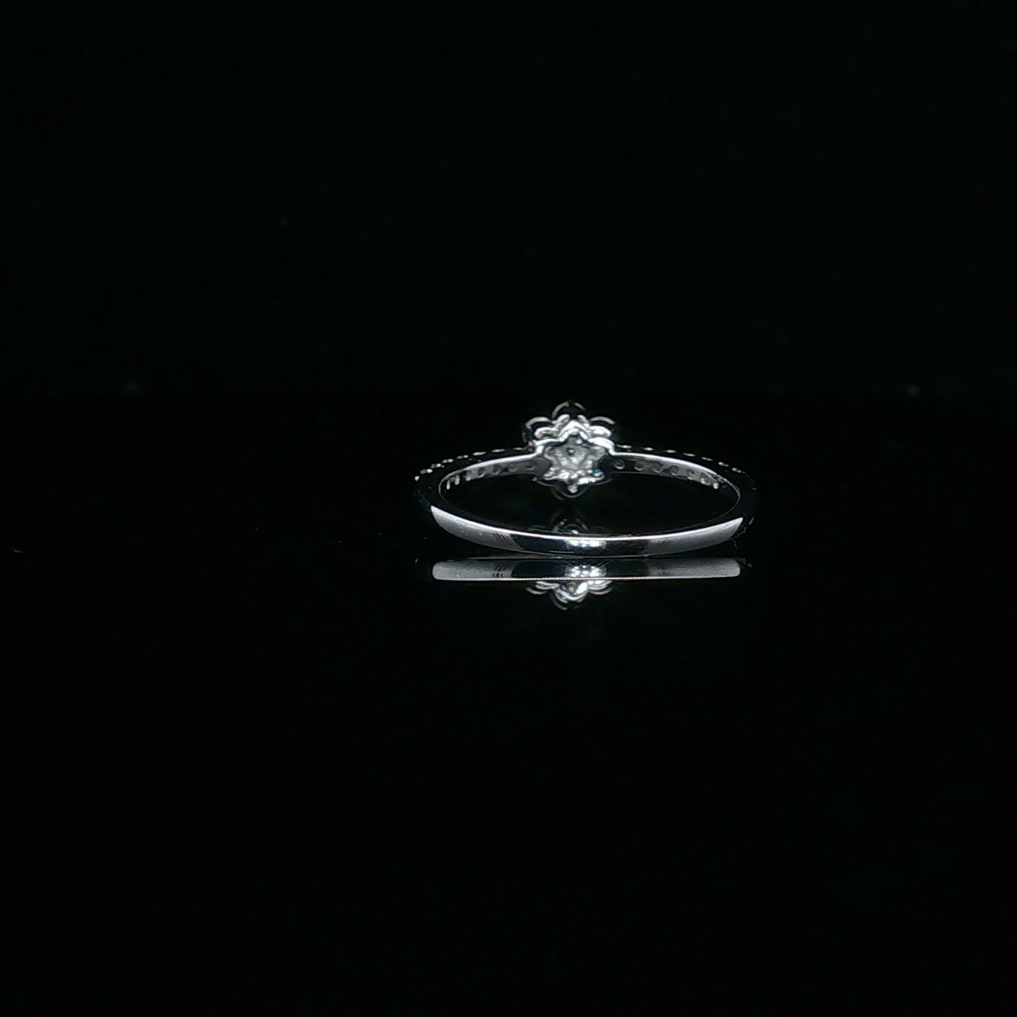 0.41ctw G/SI2 Flower Promise - 14KW - Natural Diamond - 64087-6.5-3