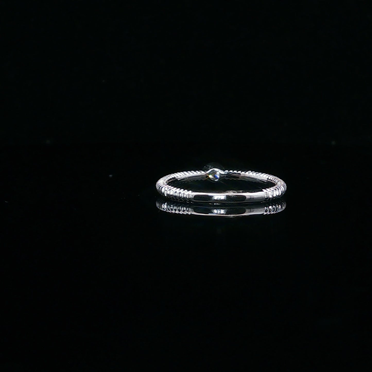 0.13ct G/SI2 Solitaire Promise - 14KW - Natural Diamond - 64088-6.5-3