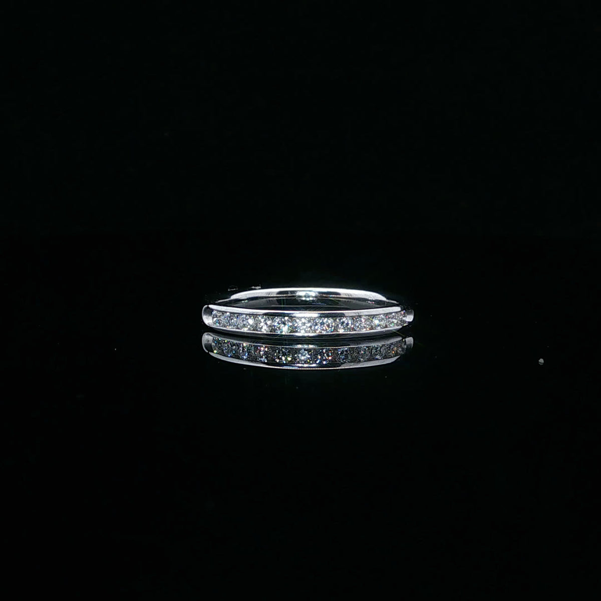 0.25ctw G/SI2 Channel Band - 10KW - Natural Diamond - 64089-7