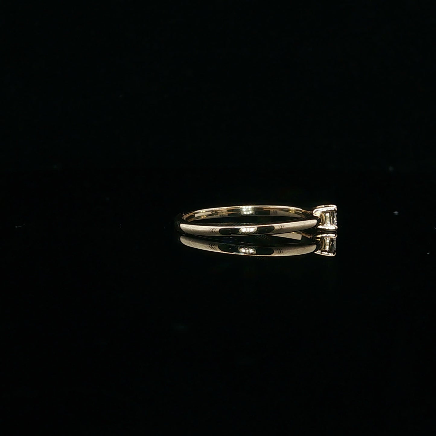 0.10ct G/SI2 Princess Promise - 10KY - Natural Diamond - 64091-7-5