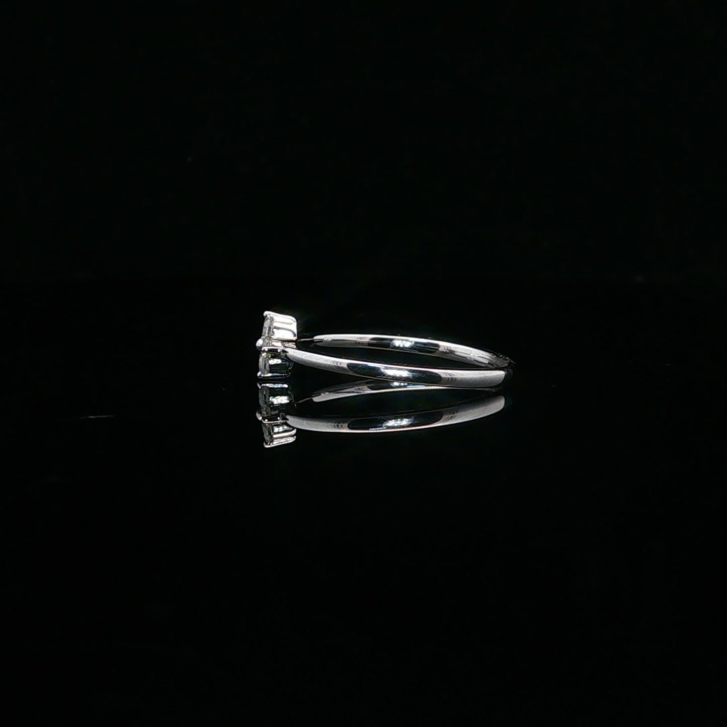 0.11ctw G/I1 Flower Mini Promise - 14KW - Natural Diamond - 64093-6.5-5