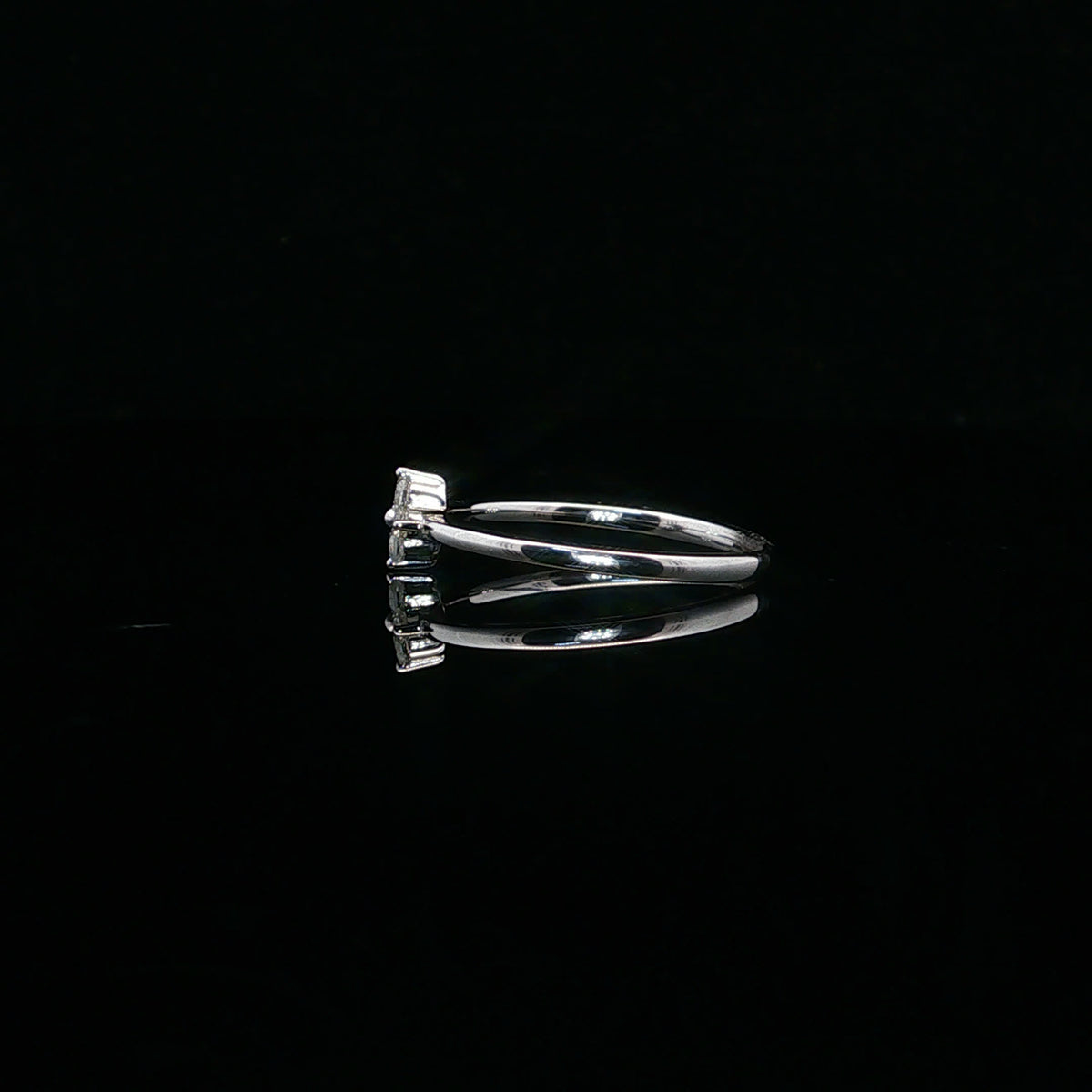 0.11ctw G/I1 Flower Mini Promise - 14KW - Natural Diamond - 64093-6.5-6