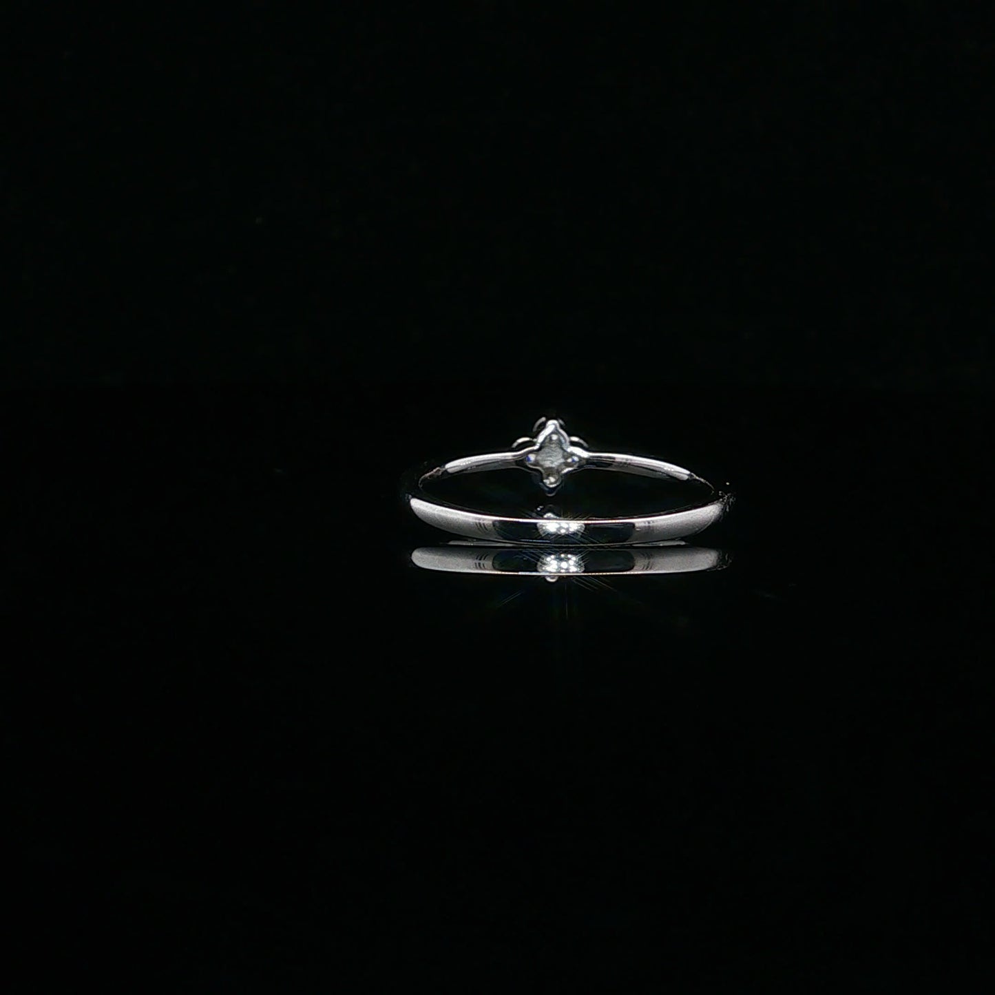 0.11ctw G/I1 Flower Mini Promise - 14KW - Natural Diamond - 64093-6.5-5