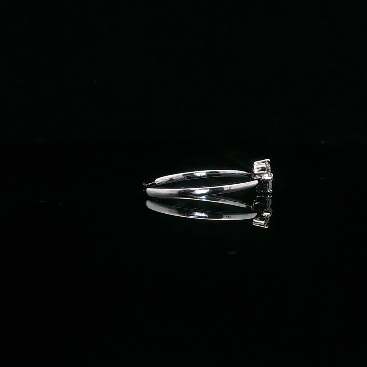 0.11ctw G/I1 Flower Mini Promise - 14KW - Natural Diamond - 64093-6.5-5