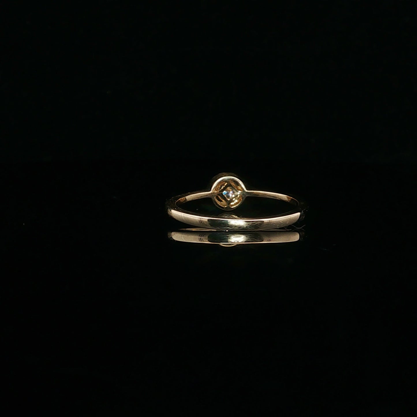 0.165ctw G/SI1 Halo Promise - 14KY - Natural Diamond - 64094-6.5-4