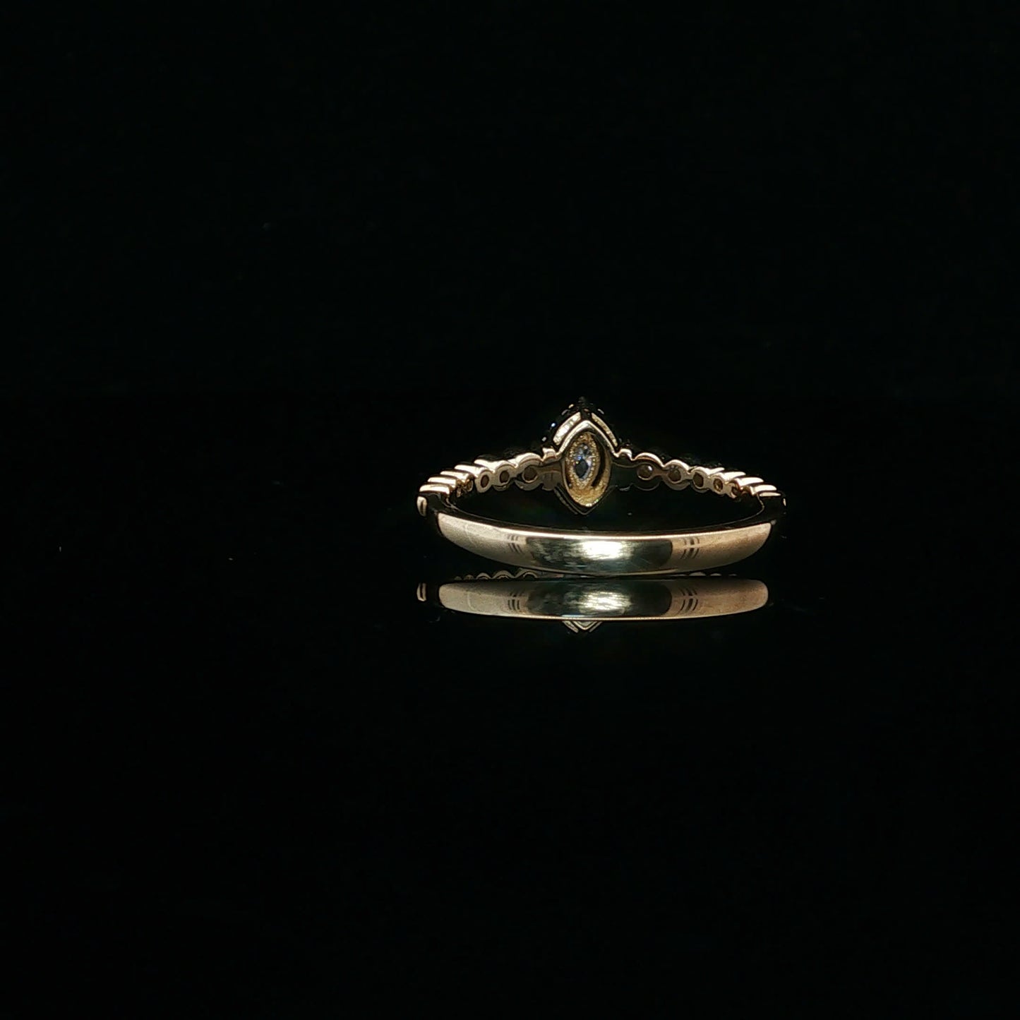 0.20ctw G/SI1 Marquee Halo Promise - 10KY - Natural Diamond - 64097-7-3