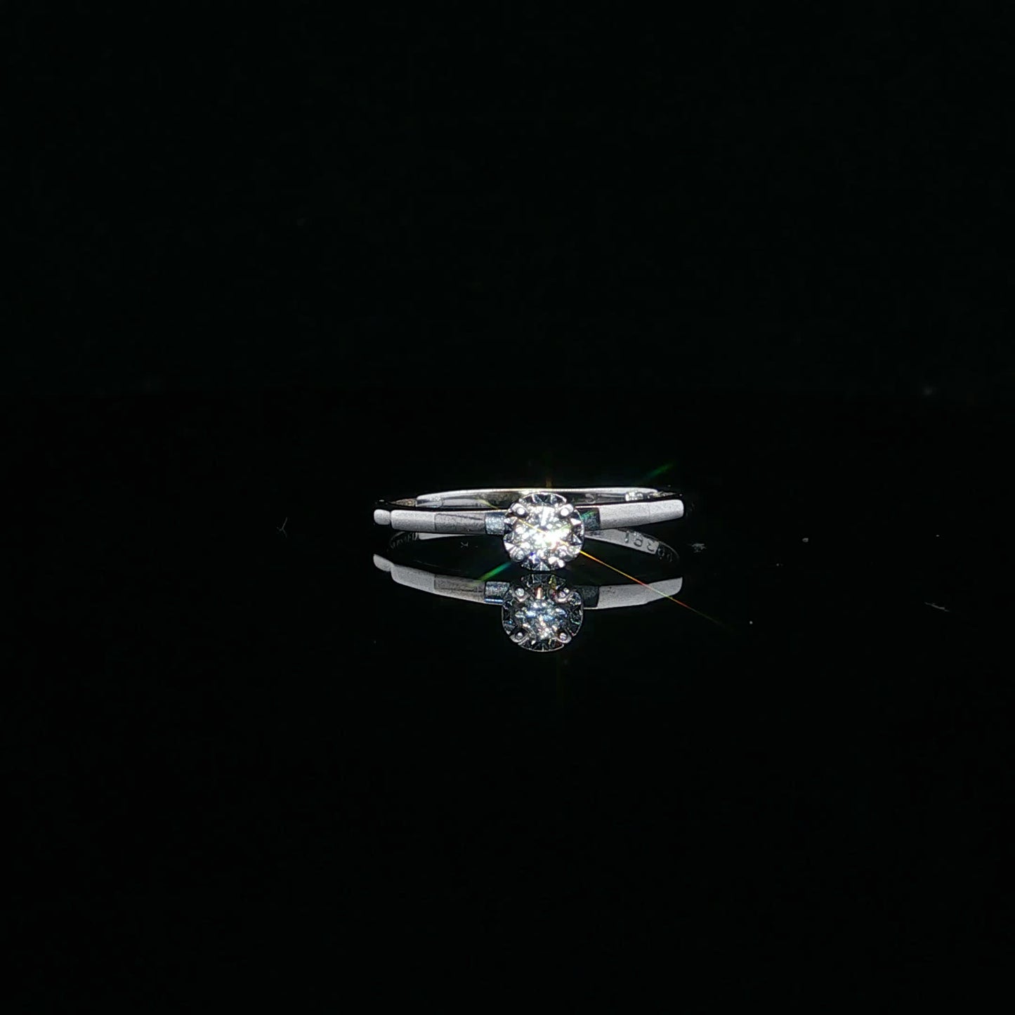 0.07ctw G/SI2 Miracle Promise - 14KW - Natural Diamond - 64102-6
