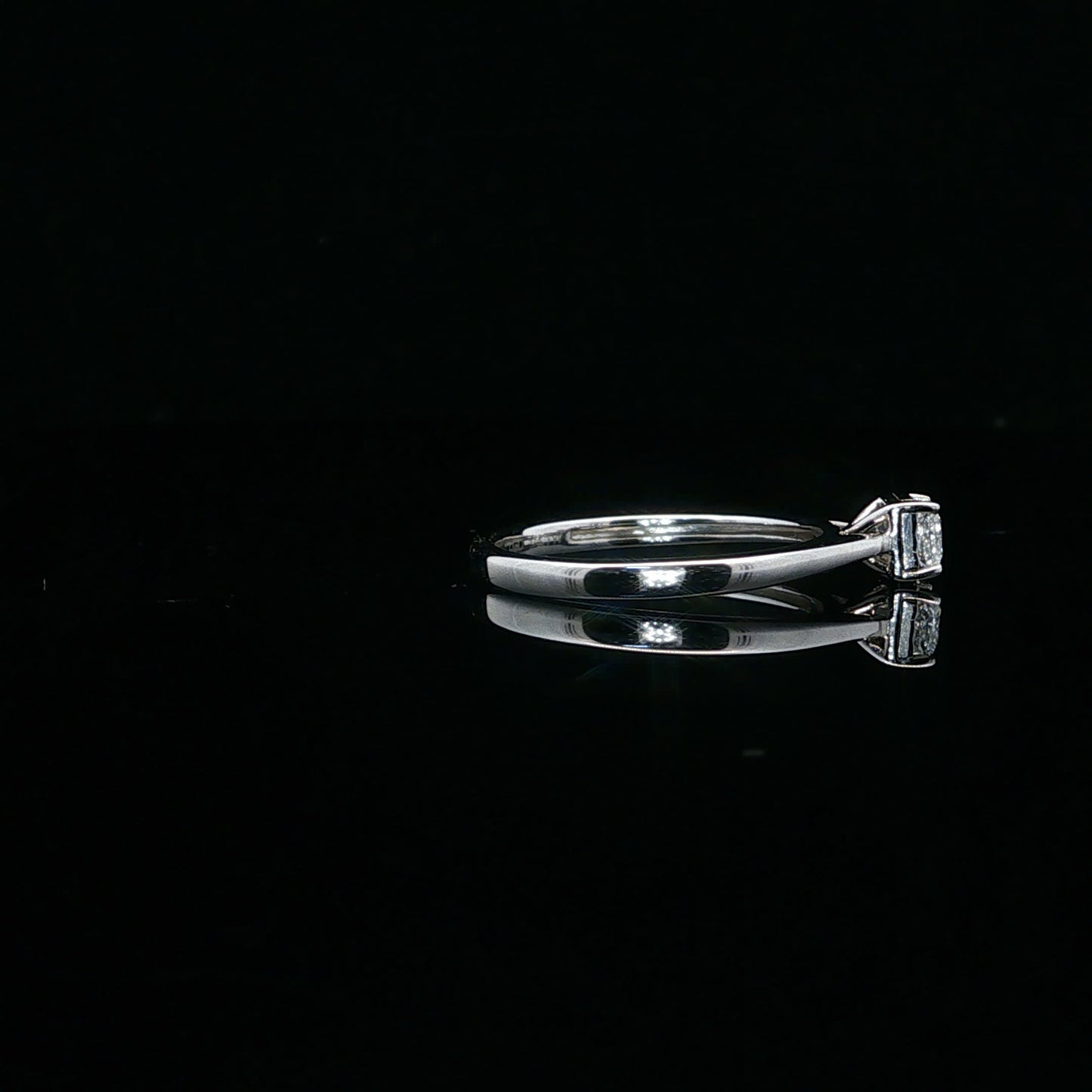 0.25ct D/VS1 Princess Promise - 10KW - Lab Diamond - 64104-7