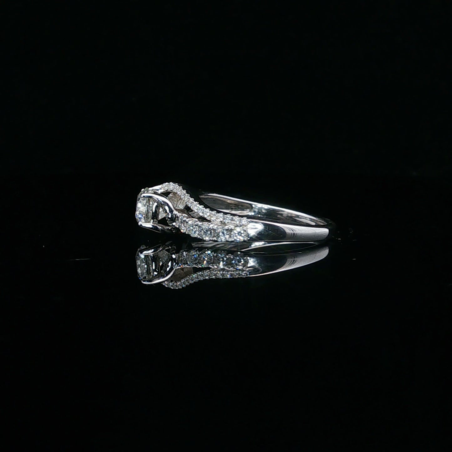 1.00ctw 0.50ct F/SI1 RBC Sinuous - 14KW - Natural Diamond - 64108-7