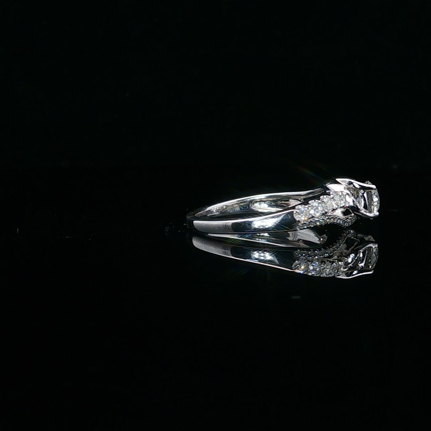 1.00ctw 0.50ct F/SI1 RBC Sinuous - 14KW - Natural Diamond - 64108-7