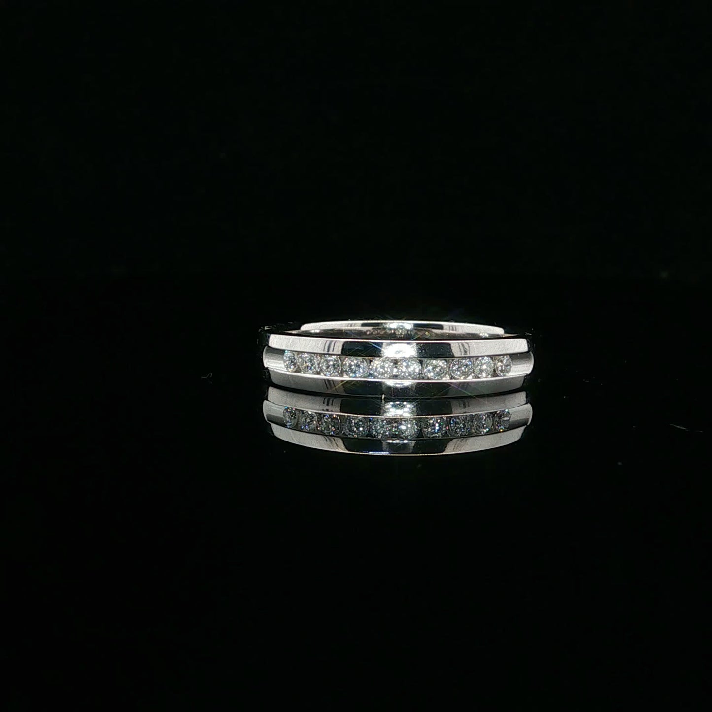 0.25ctw H/I1 Channel Men's - 10KW - Natural Diamond - 64110-10-3