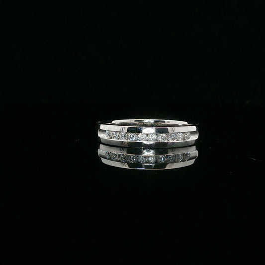 0.25ctw H/I1 Channel Men's - 10KW - Natural Diamond - 64110-10-3