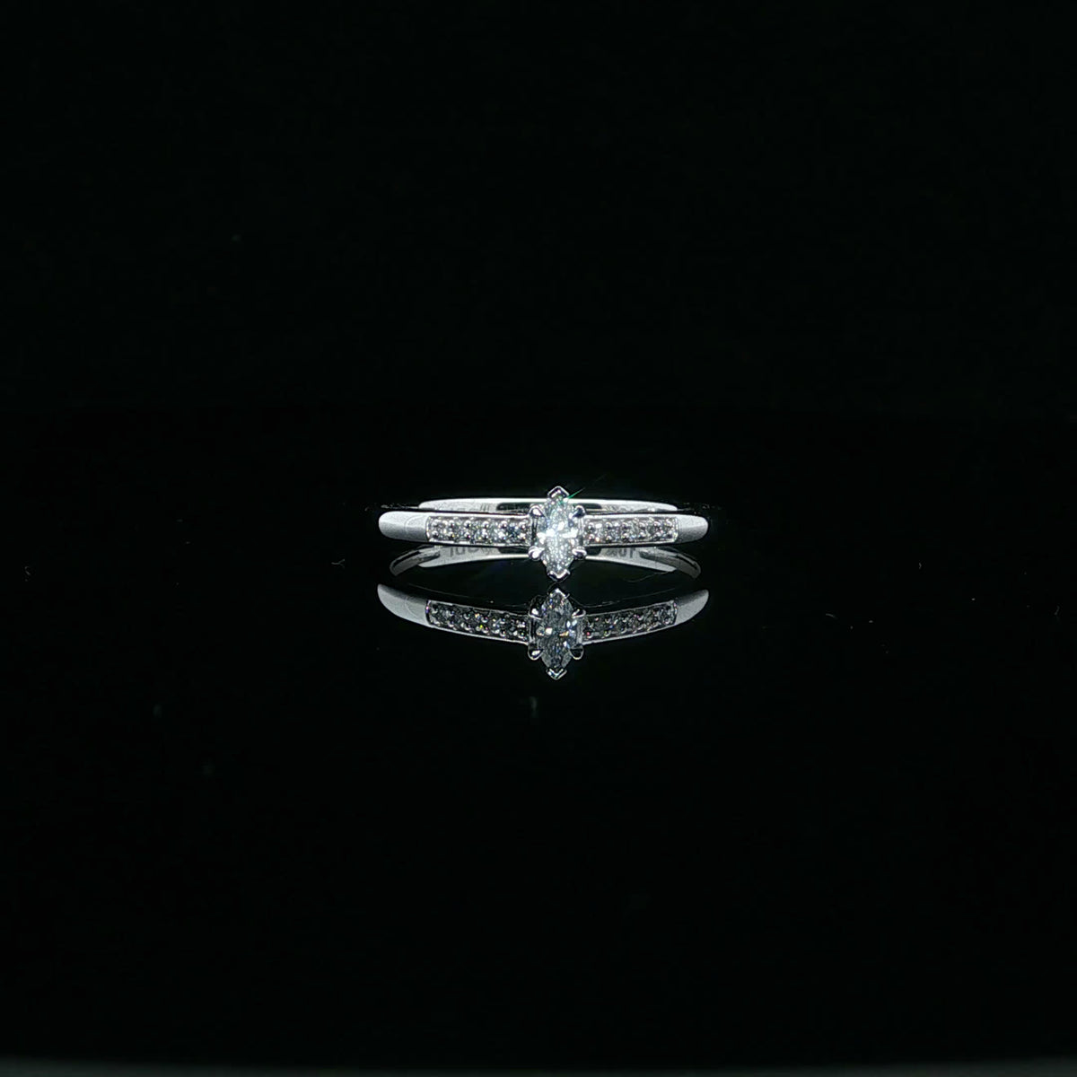 0.12ctw G/SI2 Marquee Promise - 10KW - Natural Diamond - 64115-7-10