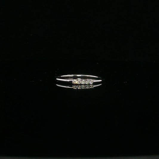 0.08ctw H/SI2 Five Diamond band - 10KW - Natural Diamond - 64120-7-3