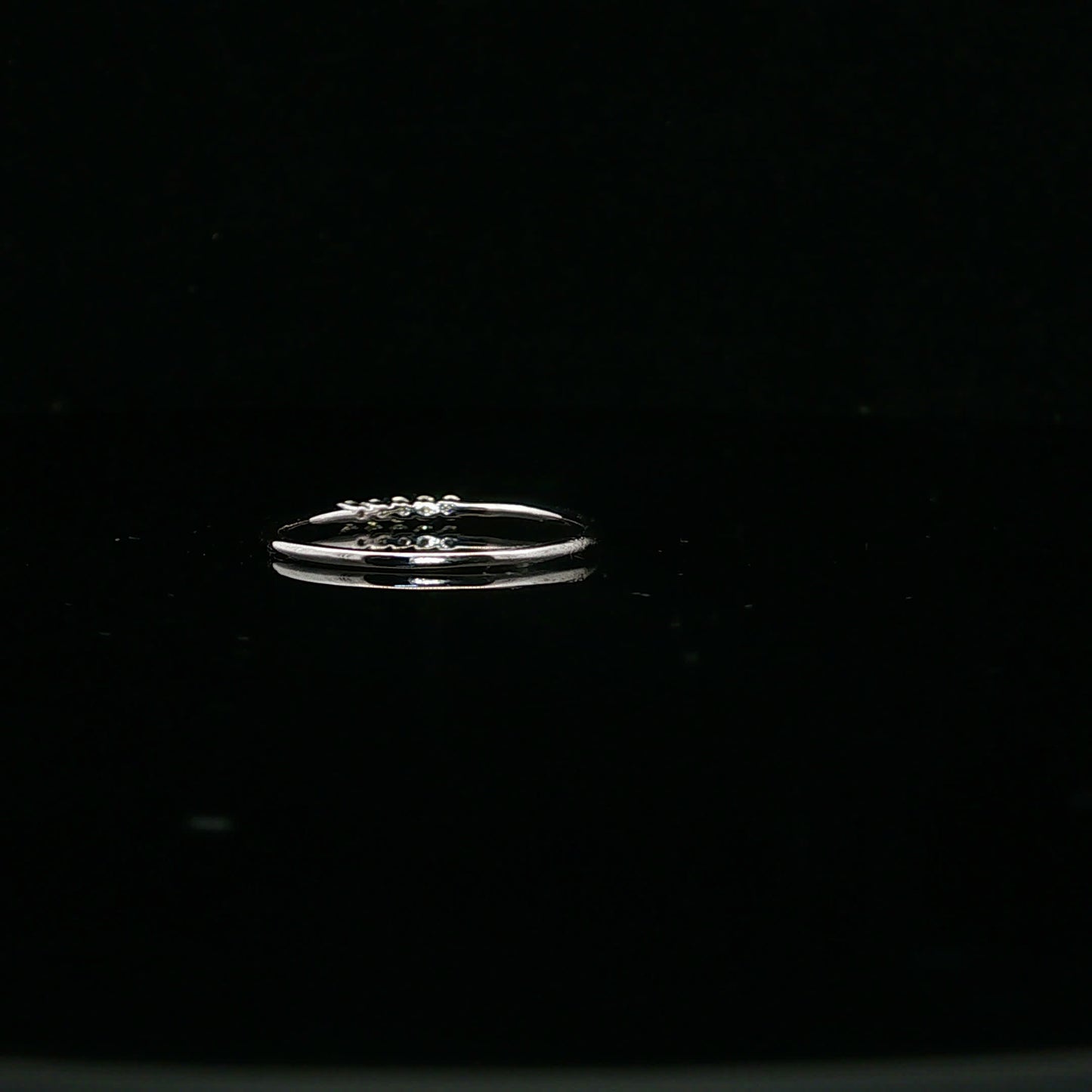 0.08ctw H/SI2 Five Diamond band - 10KW - Natural Diamond - 64120-7-3