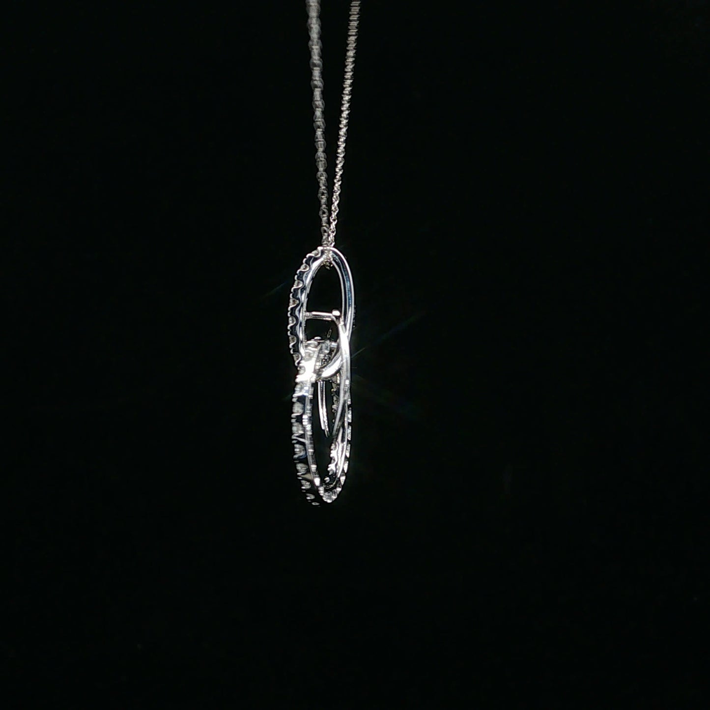 0.50ctw G/I1 Double Cirlce - 14KW - Natural Diamond - 64148-3