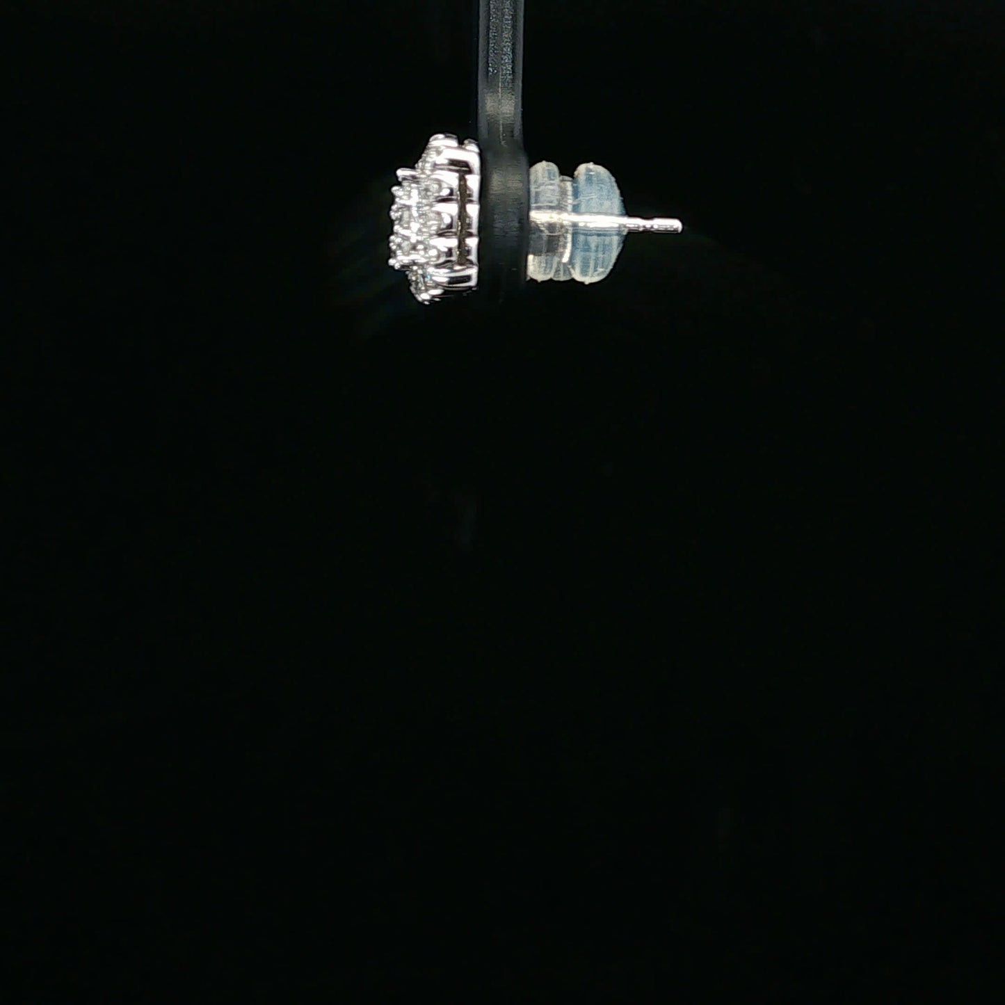 0.45ctw G/SI2 Square Cluster Halo - 14KW - Natural Diamond - 64150-3