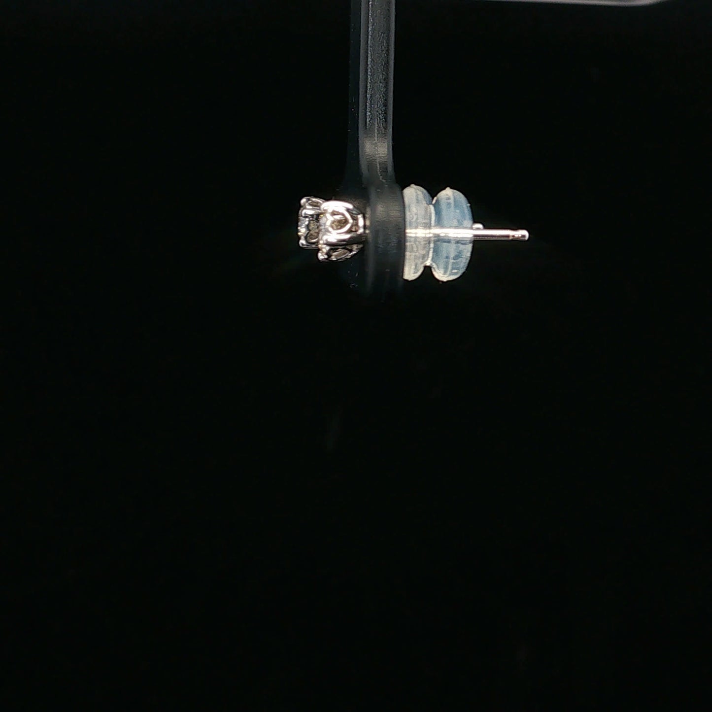 0.20ctw G/SI1 Solitaire Studs - 14KW - Natural Diamond - 64153