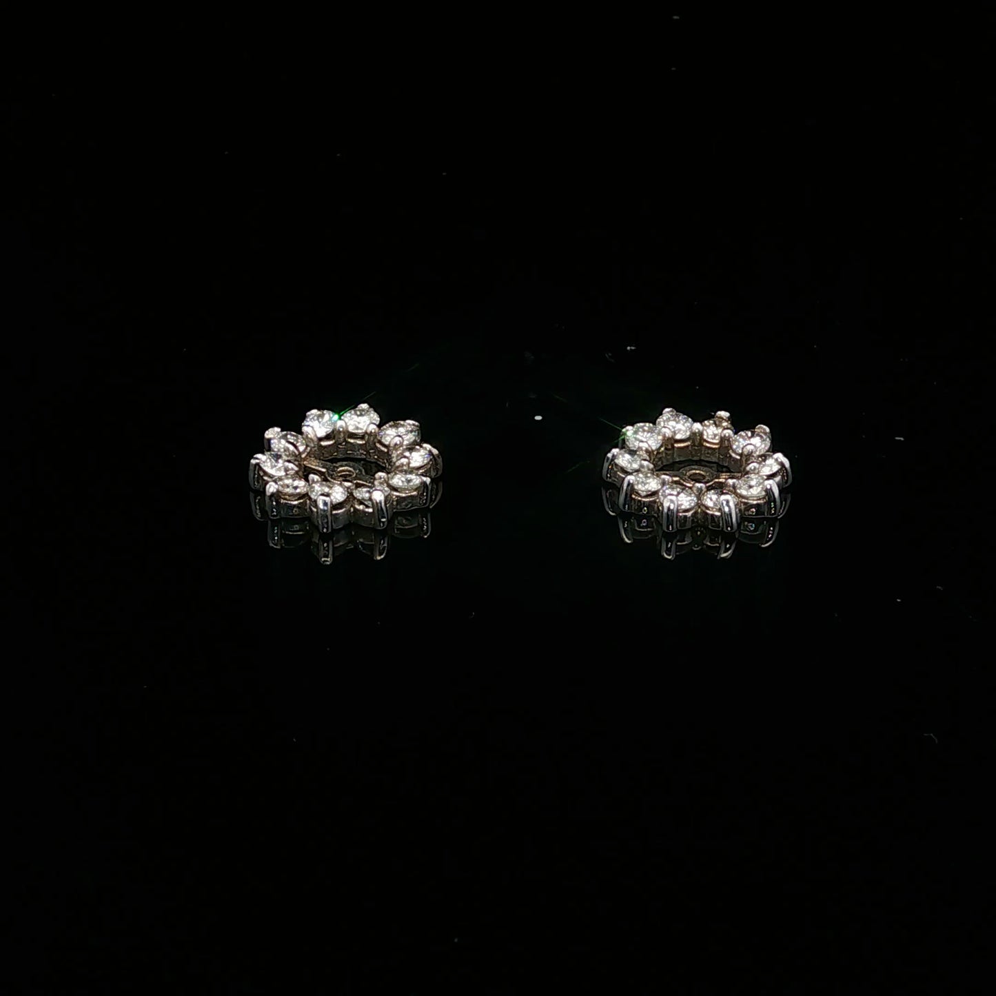 0.95ctw G/SI2 Flower Jacket - 14KW - Natural Diamond - 64156