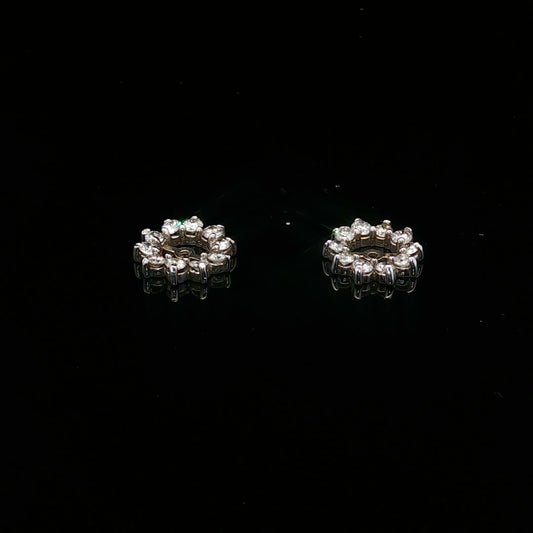 0.95ctw G/SI2 Flower Jacket - 14KW - Natural Diamond - 64156