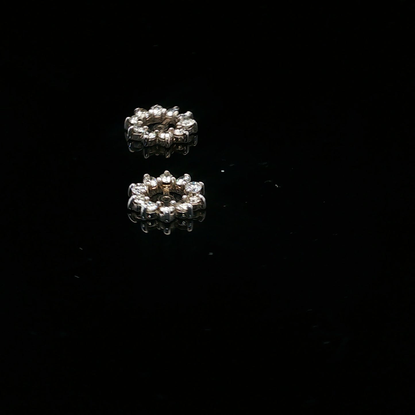0.95ctw G/SI2 Flower Jacket - 14KW - Natural Diamond - 64156