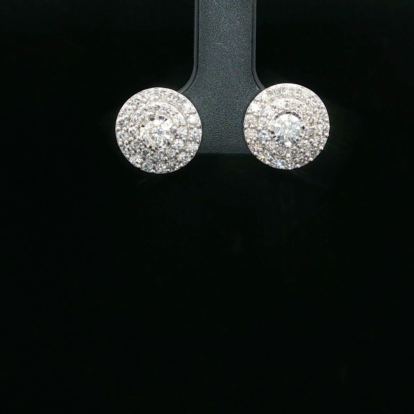 1.00ctw G/SI2 Miracle Double Halo - 10KW - Natural Diamond - 64161-3