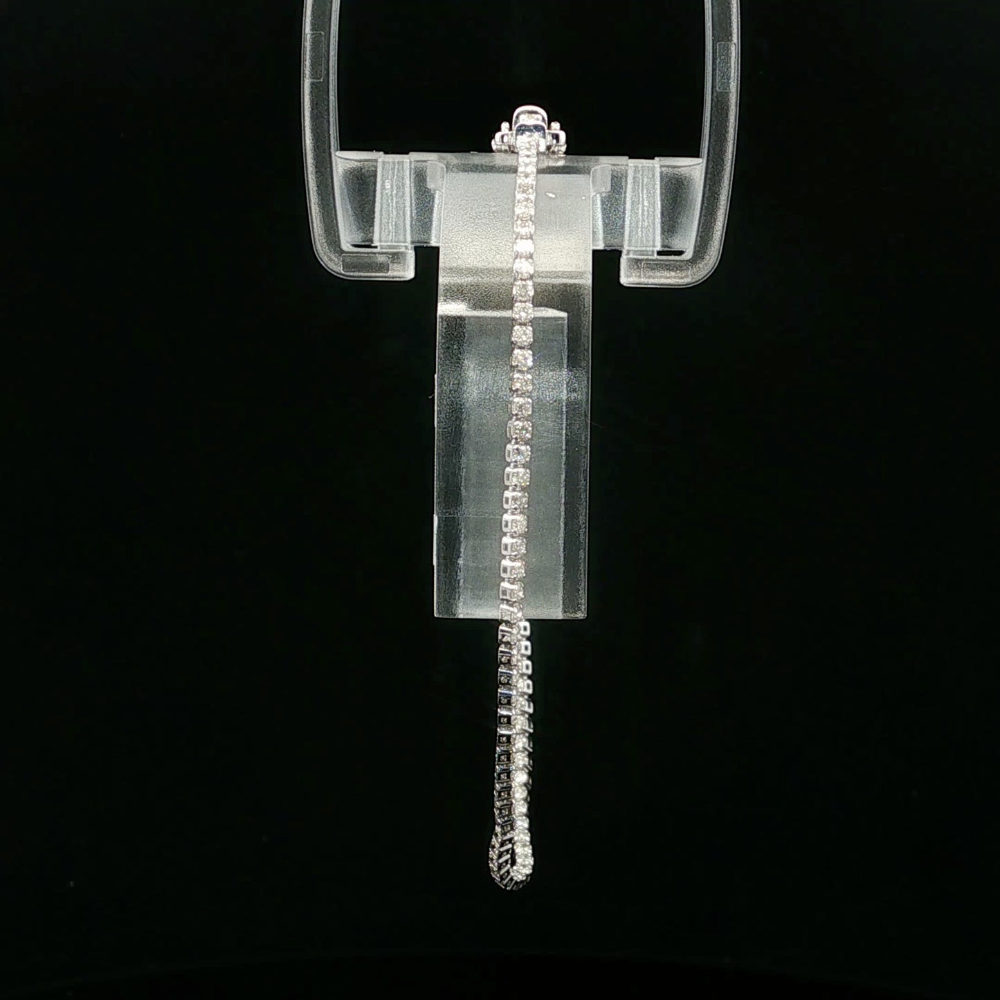 1.25ctw G/SI2 Tennis Bracelet - 14KW - Natural Diamond - 64162