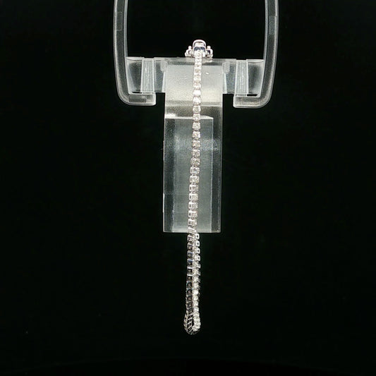 1.25ctw G/SI2 Tennis Bracelet - 14KW - Natural Diamond - 64162
