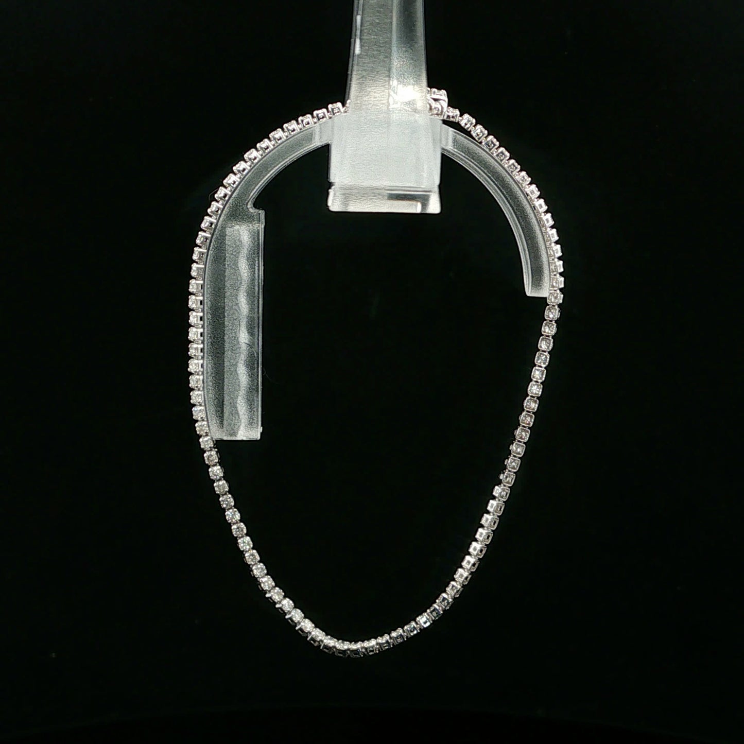 1.25ctw G/SI2 Tennis Bracelet - 14KW - Natural Diamond - 64162