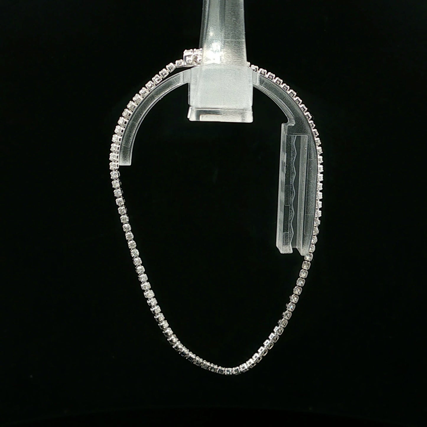 1.25ctw G/SI2 Tennis Bracelet - 14KW - Natural Diamond - 64162