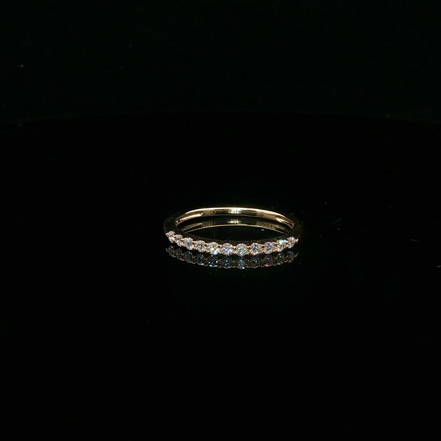 0.25ctw G/SI2 Classic Band - 10KY - Natural Diamond - 64164-6.5